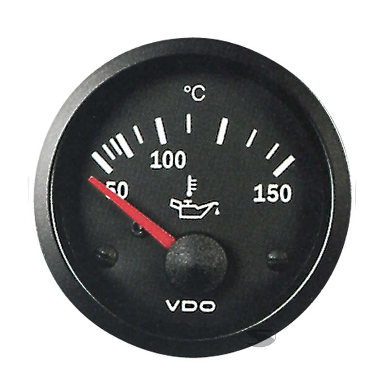 VDO temperature gauges, VDO Cockpit Vision Engine oil temperature 150°C ...